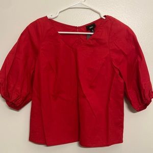 Mossimo Red Blouse 
NWT size small